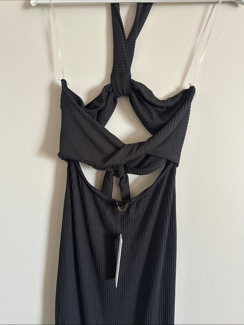 NWT Front tie sage dress - Picture 10 of 10